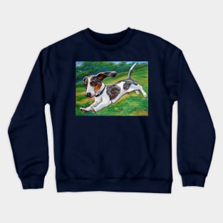 Wolfy the Dachshund Crewneck Sweatshirt